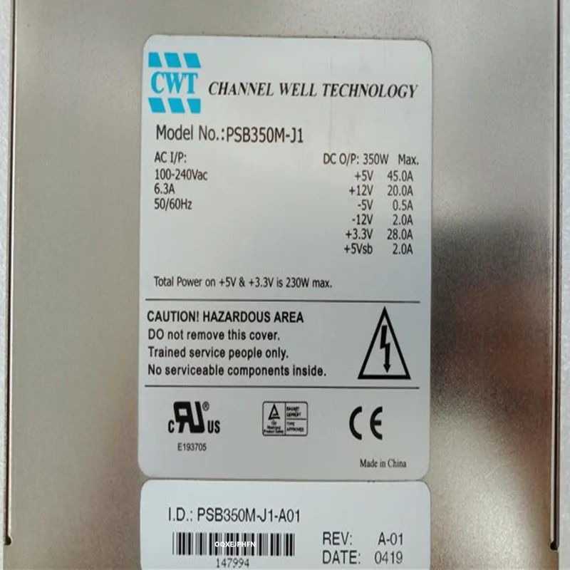 CWT CRPS전원공급장치 모듈 거PSB350M-J1 PSB350M 350W