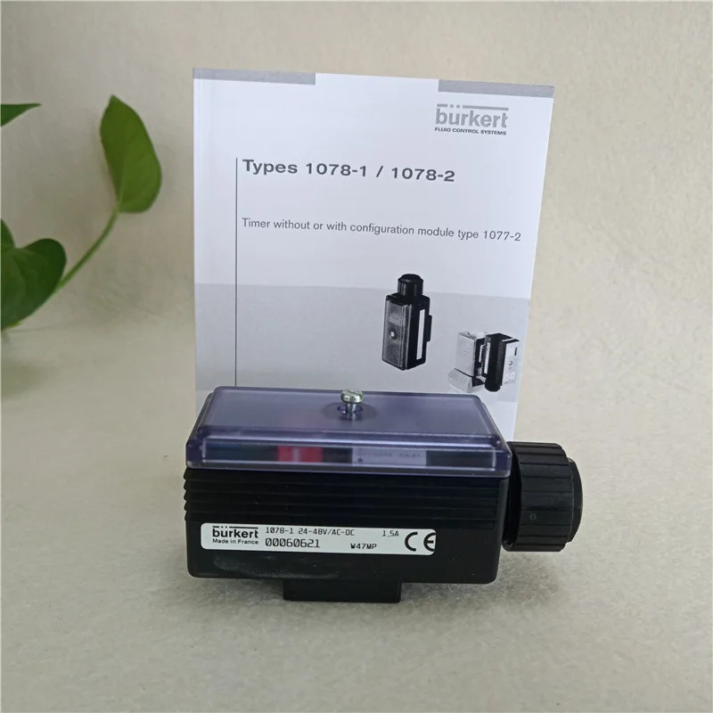 Burkert 1078-1 솔레노이드 밸브 타이머 컨트롤러 00060621 00060620