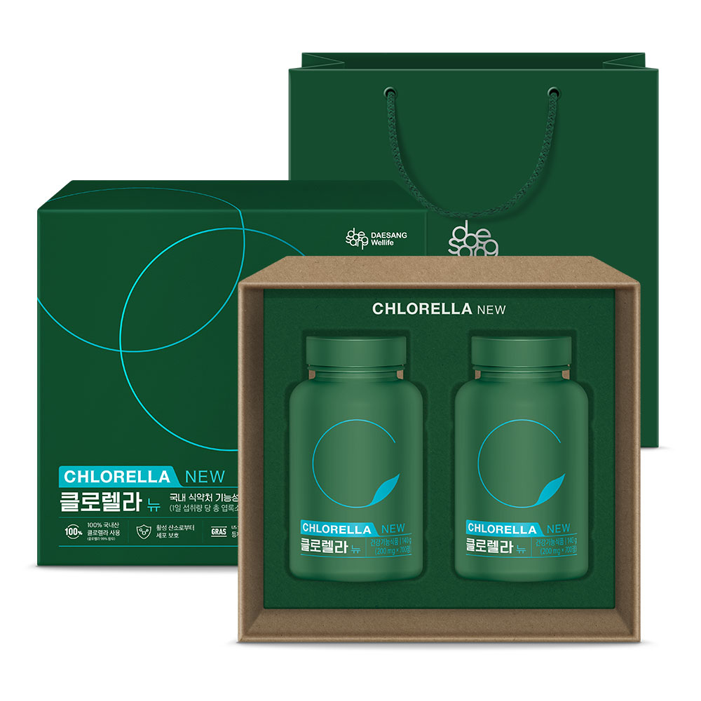 웰라이프 클로렐라 NEW (200mg x 700정 x 2개) 제품 이미지