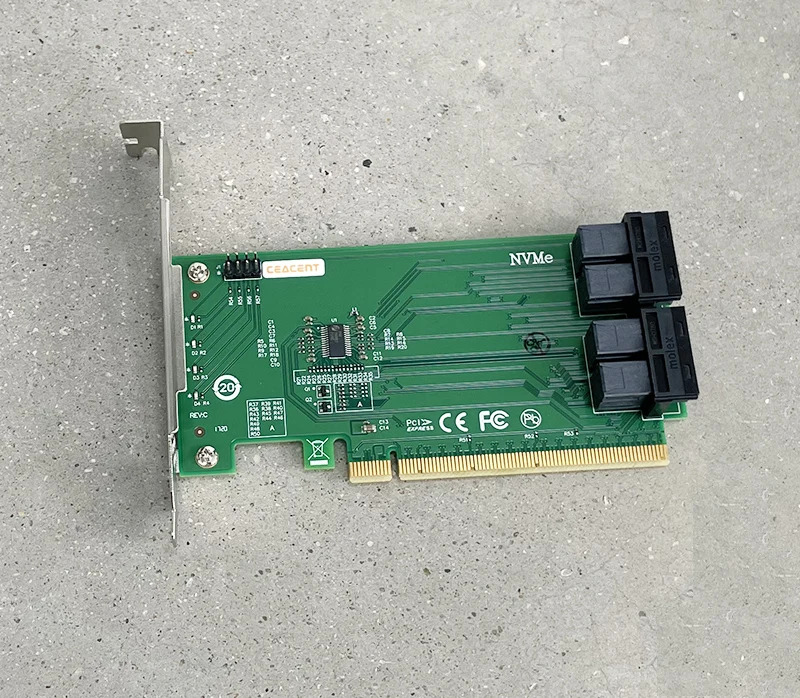 ANU24PE16 NVMe u.2-PCIe SSD 확장 SFF8639 하드 어댑터 카드