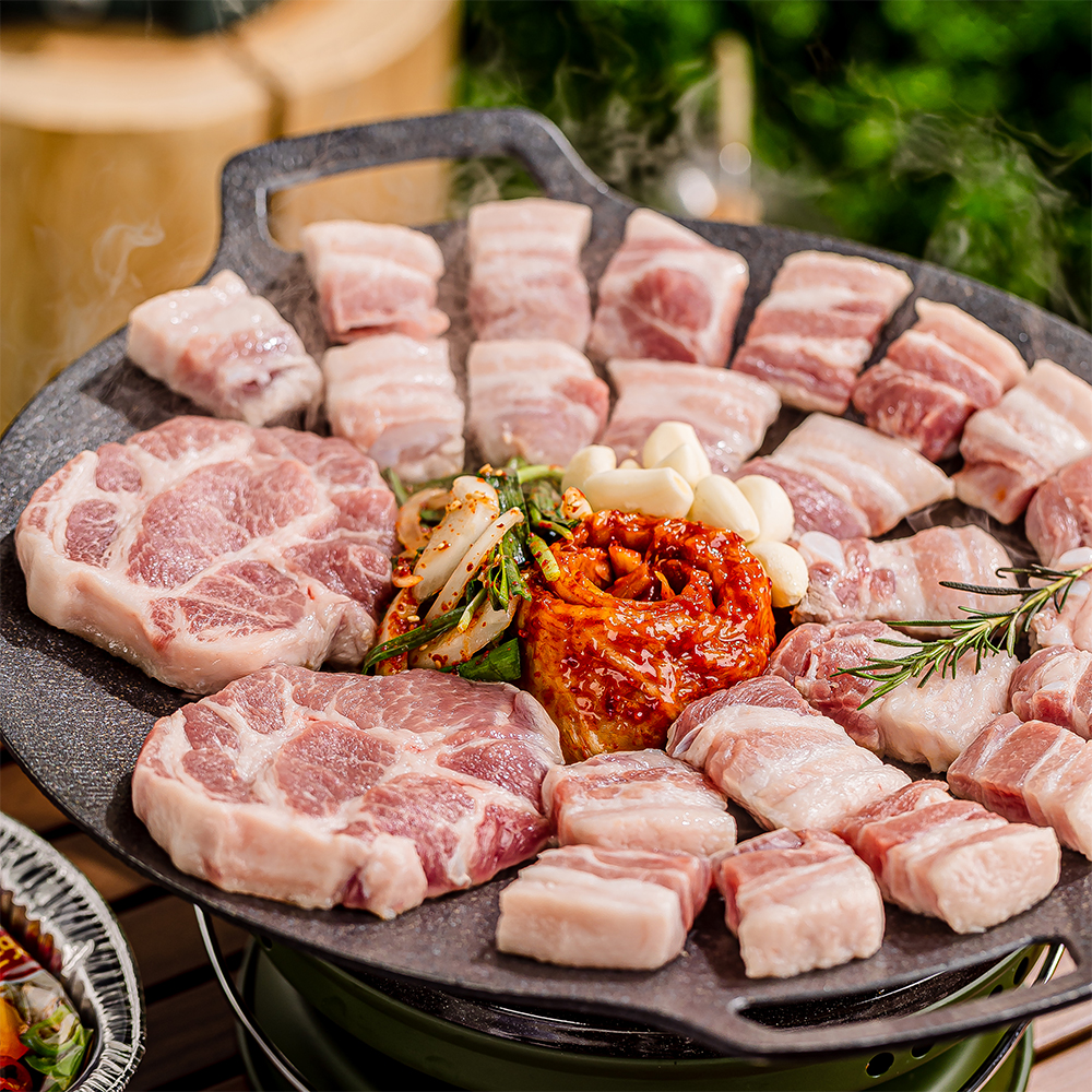 바르돈 국내산 1+ 한돈 냉장 목살 300g, 500g - 상세 이미지 3