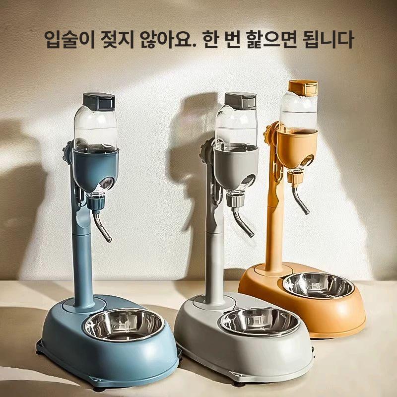 대형견 음수대 디스펜서 급수기 그릇 물통 식수대 강아지 개 급수급식기 음수기 애견 - 상세 이미지 2