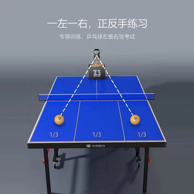 자동 연습로봇 드라이브 탁구 탁구공 탁구연습 탁구로봇 탁구네트 탁구장 탁구망 탁구연습망 - 상세 이미지 4