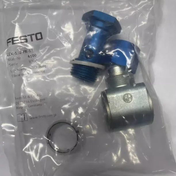 10PCS FESTO 퀵 스크류 커넥터 LCK-1/2-PK-13 4100