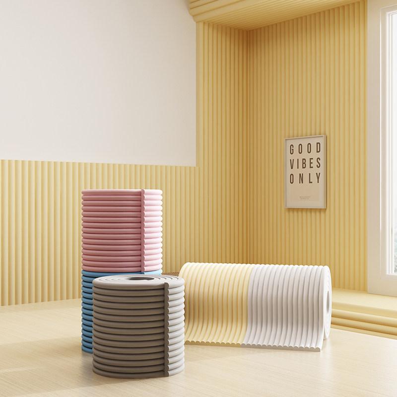 스펀지 모서리보호대 가구 스폰지 충돌 충격방지 쿠션 아기 안전가드 접착 벽매트 - 상세 이미지 4