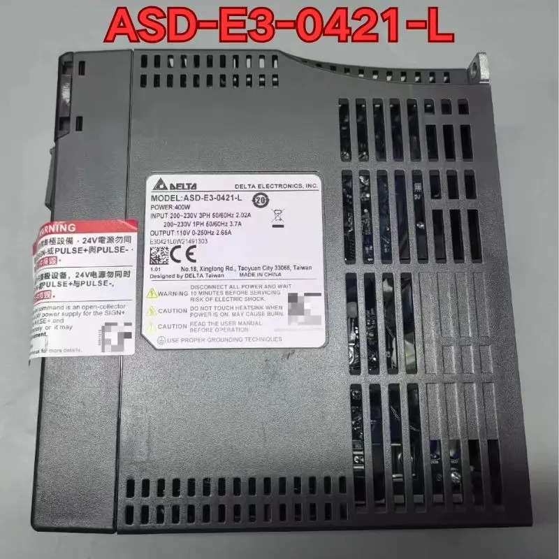 리퍼 ASD-E3-0421-L 서보 드라이브 기능 정상