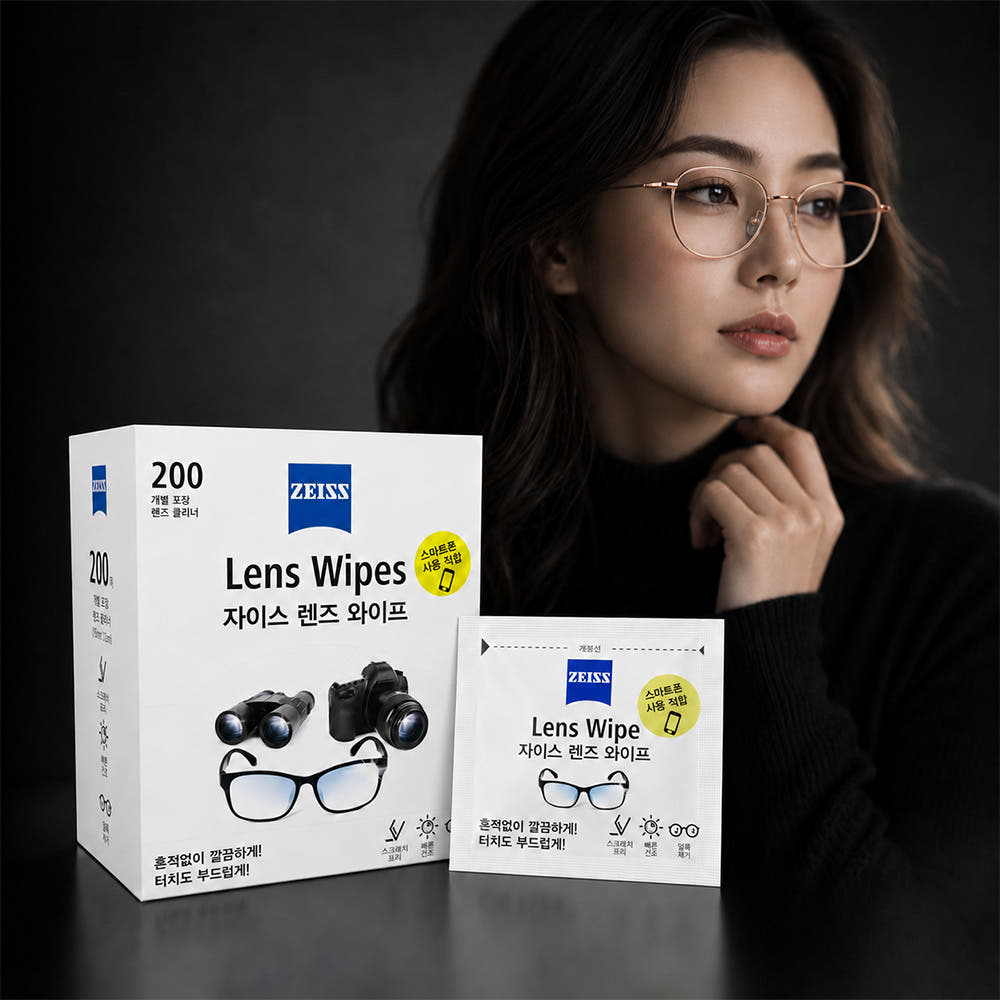 자이스 안경닦이 렌즈와이프 일회용 액정티슈 안티포그 200매 가격 비교 자이스 공식스토어 자이스 안경닦이 렌즈와이프 일회용 액정티슈 안티포그 200매