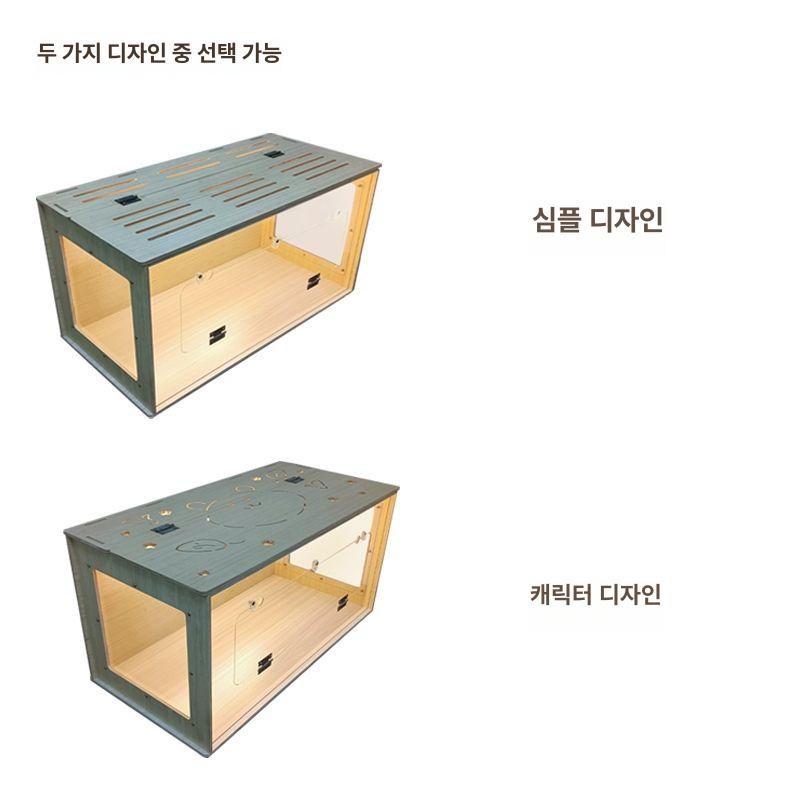 투명 케이지 슈가글라이더 하우스 피그미다람쥐 골든 피그미사육장 경사형 놀이터 - 상세 이미지 2