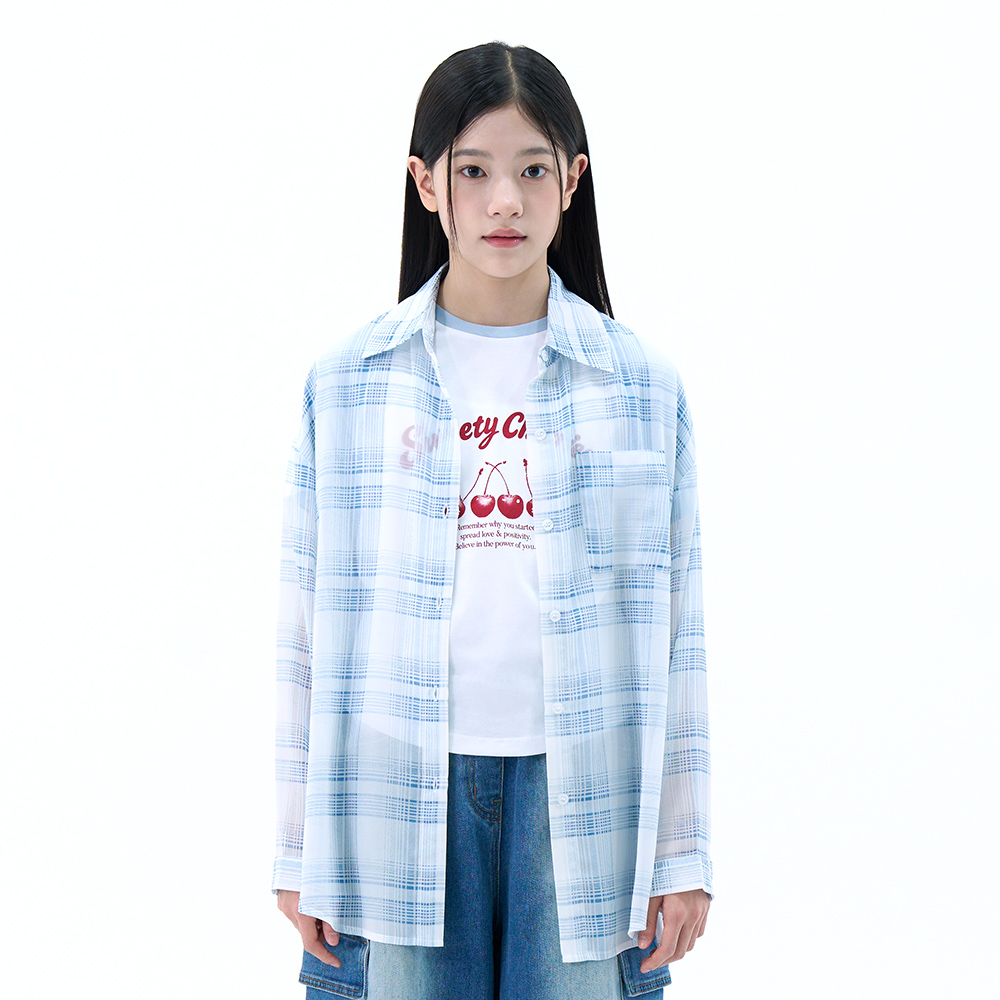 더데이걸 박시핏 쿨 셔츠 TGBW26301 - 상세 이미지 2