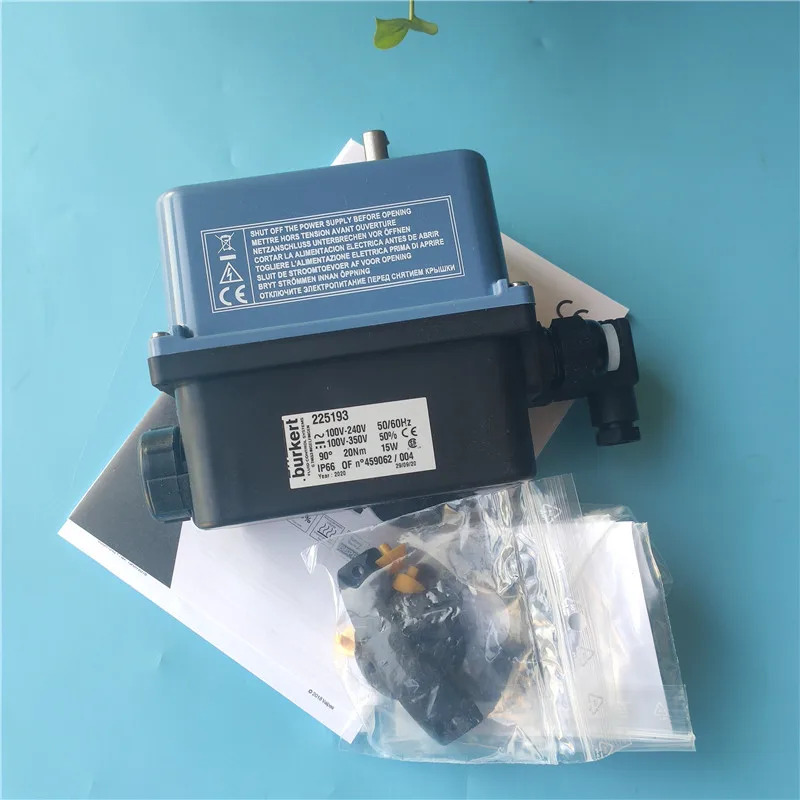 Burkert3003 Bode 볼 밸브 액추에이터 공정 제어 전기 로터리
