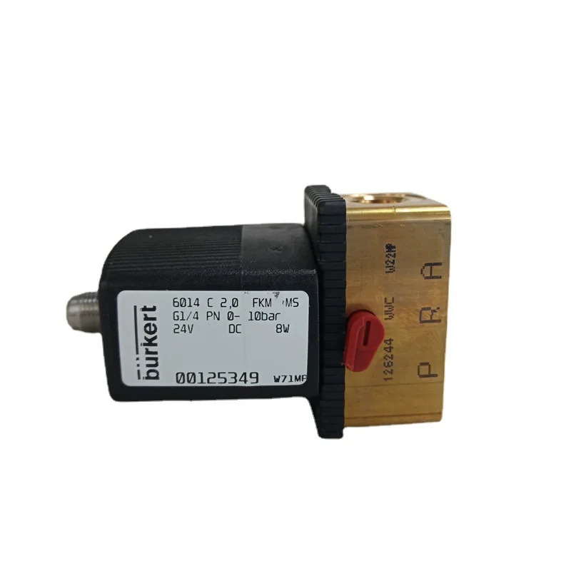 독일 Bode 솔레노이드 밸브 burkert6014 C 2.0 FKM MS G1/4 00126349