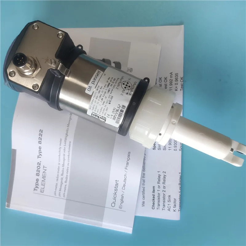 Burkert8222 통합 플매트 카펫 러그전도도 측정기 4-20mA