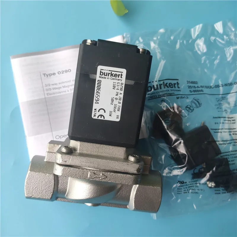 BURKERT0290 솔레노이드 밸브 A 20.0 FKM VA G3/4 00066594 000485291