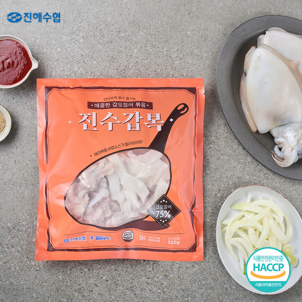진해수협 진수갑복 2개 + 진수오복 1개 520g 총 3팩 세트 - 상세 이미지 5