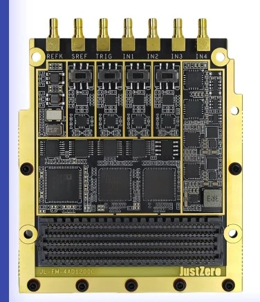 고속 AD 1.2G AD9695 ADC 수집 카드 FMC