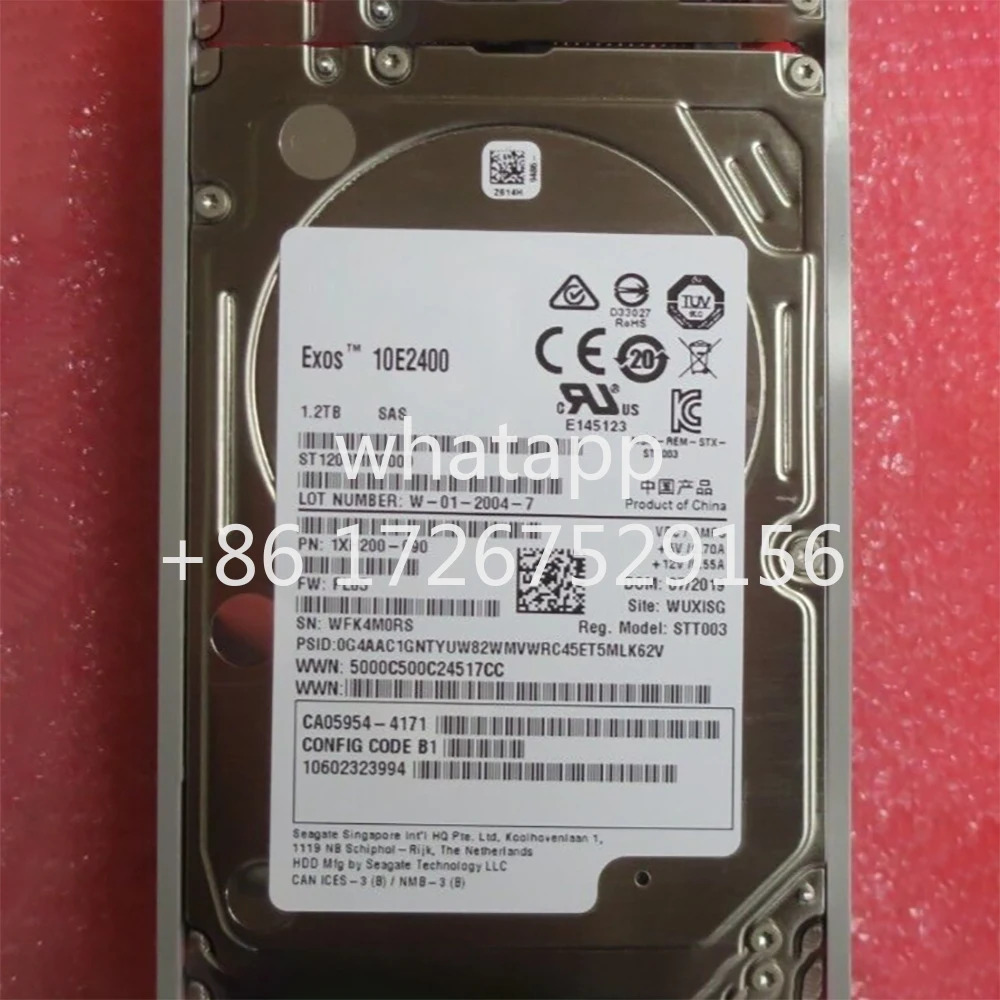 Fujitsu HDDDX1000s4 CA05954-4171 CA08226-E977 900GB SAS 2.5인치 10K ST1200MM0009 하드