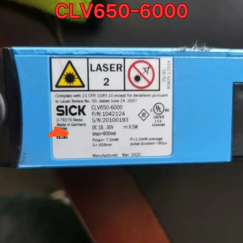 리퍼 CLV650-6000 코드 스캐너 기능 정상