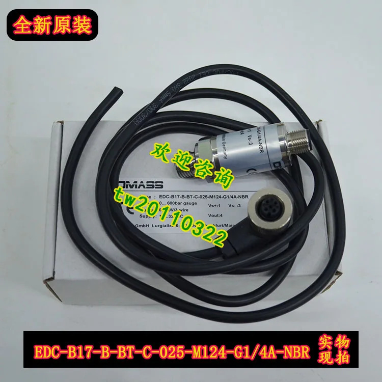 물리적 EDC-B17-B-BT-C-025-M124-G1/4A-NBR 독일 DMASS 압력센서