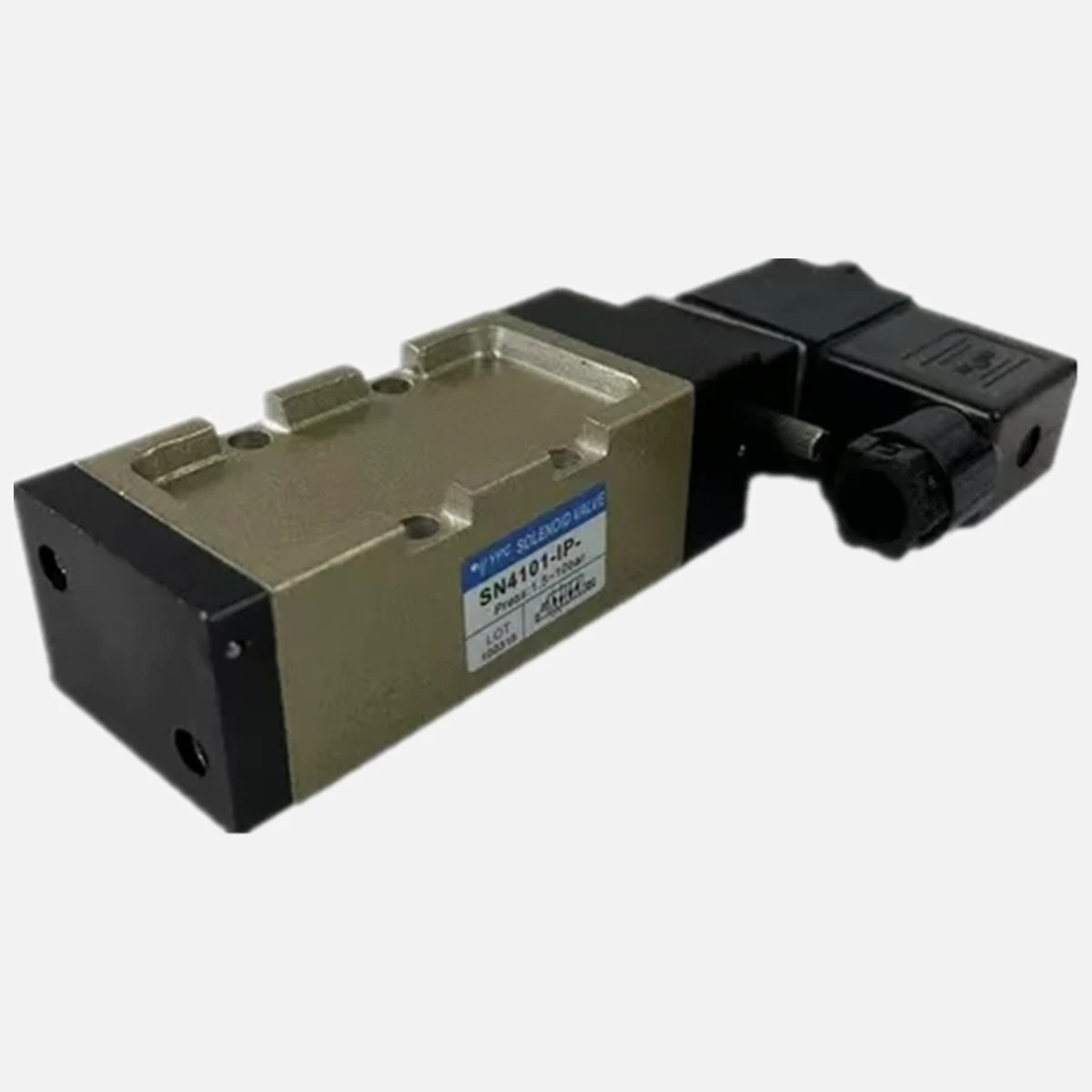 솔레노이드 밸브 SN4101-IP SN4200-IP 방향 DC24V AC220V 2위치 5방향 플레이트형