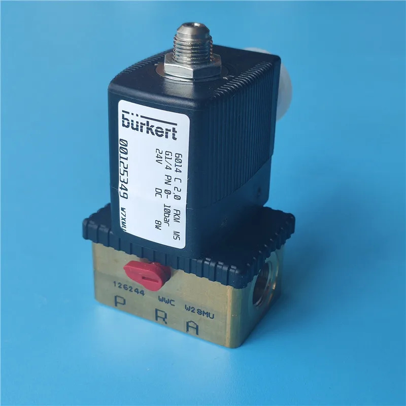 독일 Bode 솔레노이드 밸브 burkert6014 C 2.0 FKM MS G1/4 00126349