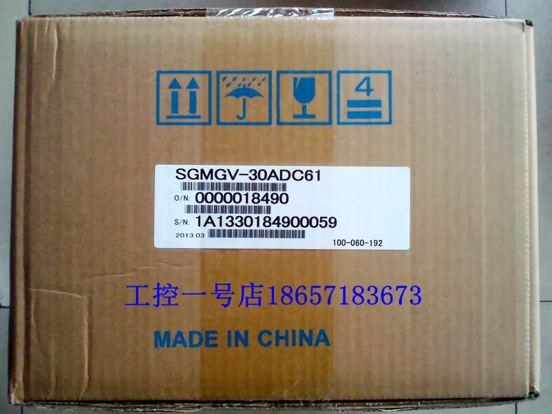오리지널 일본 Yaskawa 서보모터 SGM호환GV-30ADC61 시리즈 3KW 신 포장