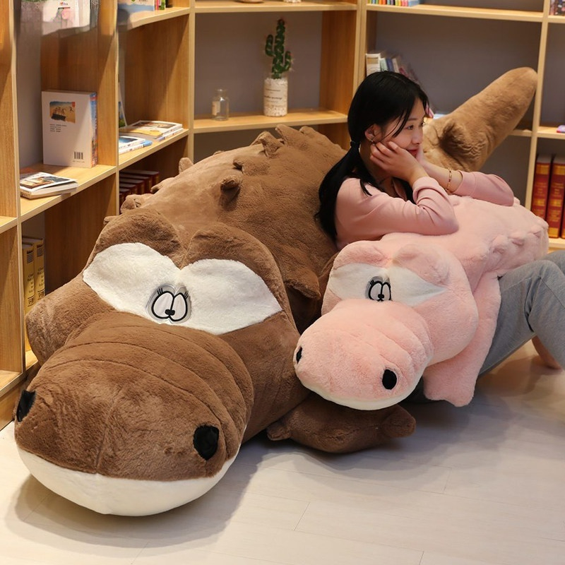 악어 인형 바디필로우 긴쿠션 임산부 다리 베개 죽부인 수면쿠션 인형쿠션 침실소품 꿀잠베개 - 상세 이미지 2