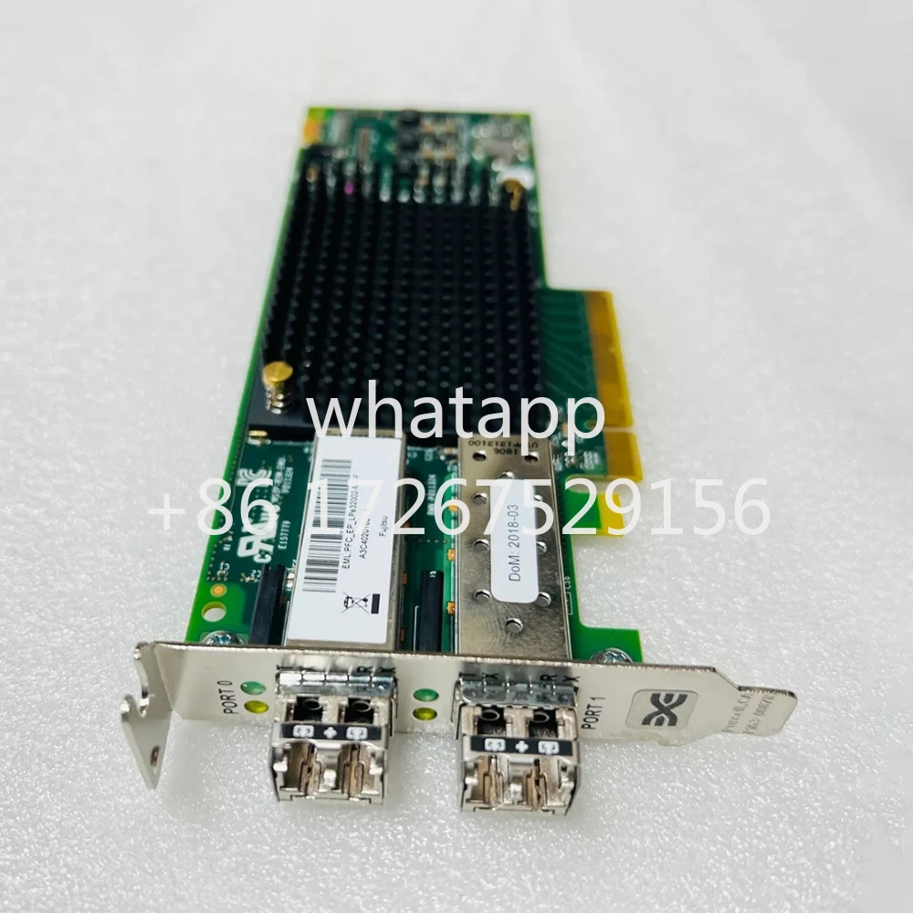Emulex LPE32002-M2 HBA 듀얼 포트 광섬유 카드 32G FC 파이버 채널 LPE31002용