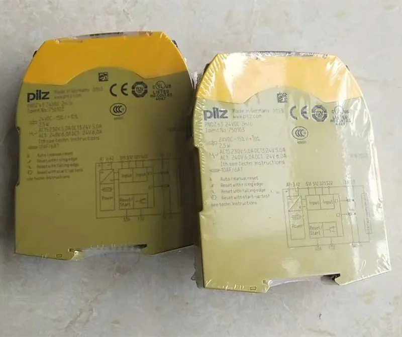 750103 Pilz 안전 릴레이 PNOZ S3 751103 포장