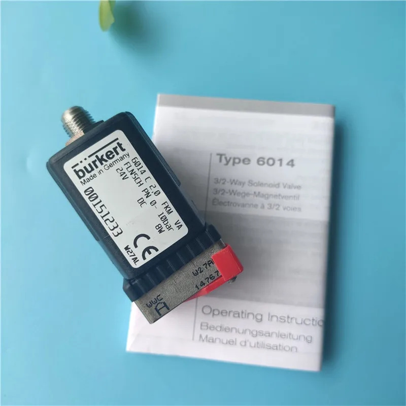 Bode 솔레노이드 밸브 burkert6014 C FKM 24V 양방향 티 00373544 00125366