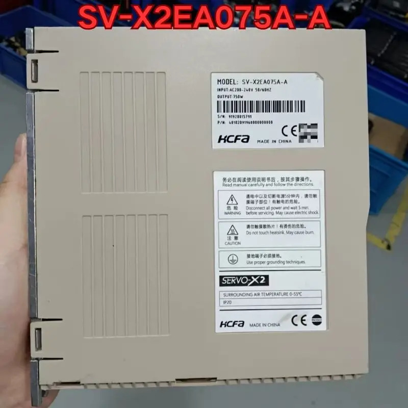 리퍼 SV-X2EA075A-A 서보 드라이브 기능 정상