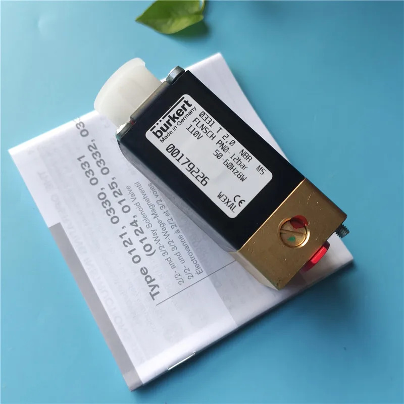 Burkert 솔레노이드 밸브 0331 2.0 3.0 NBR MS 24V 00041183 00041195