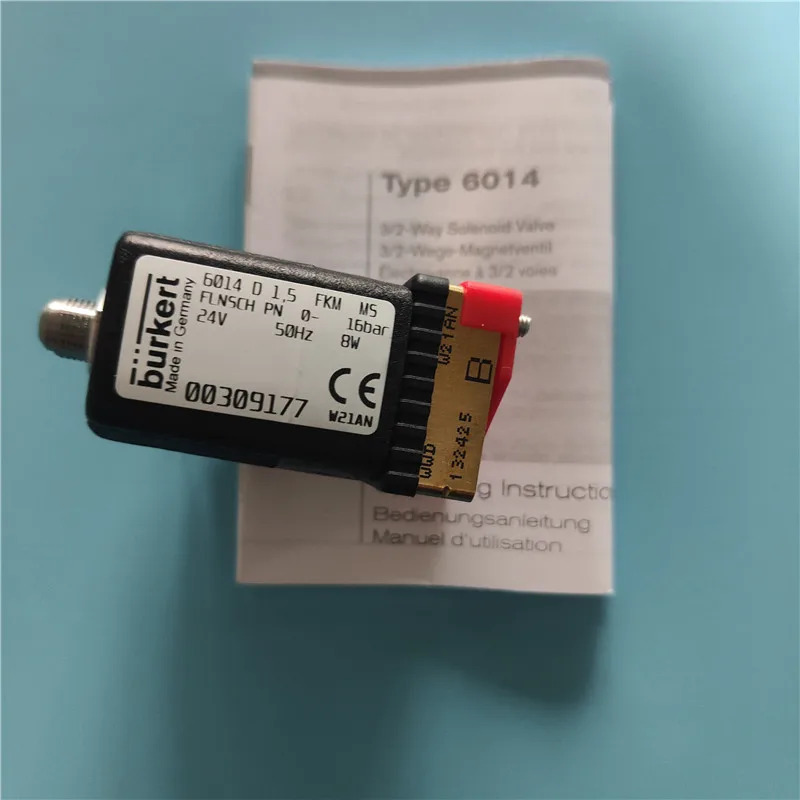 Bode 솔레노이드 밸브 burkert6014 C FKM 24V 양방향 티 00373544 00125366
