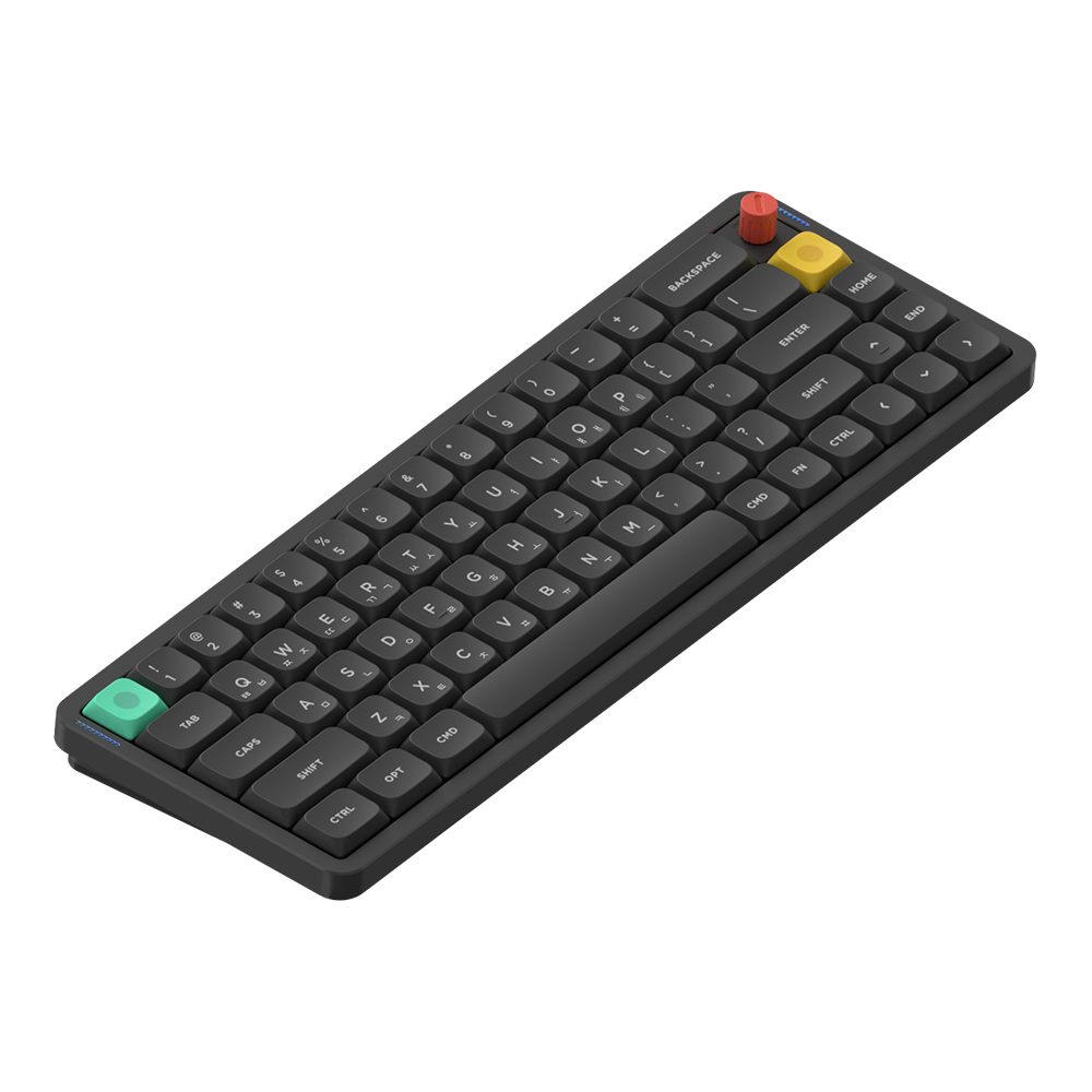 NUPHY AIR65 V3 기계식키보드 로우 프로파일 미니 네뷸라 다크, 나노 갈축 - 상세 이미지 3