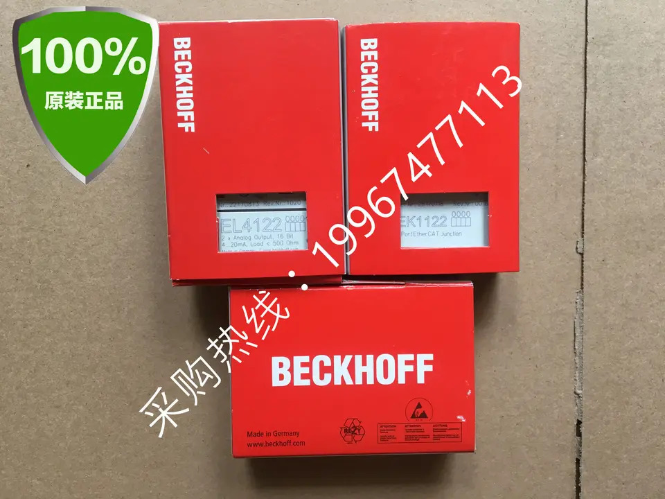 Beckhoff 이더넷 통신 터미널 모듈 EK1122 2 포트 신