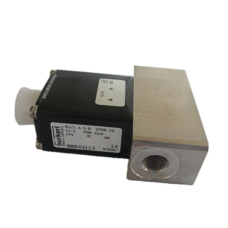 Burkert0121 솔레노이드 밸브 A 6.0 EPDM VA G1/4 24V DC 00049113