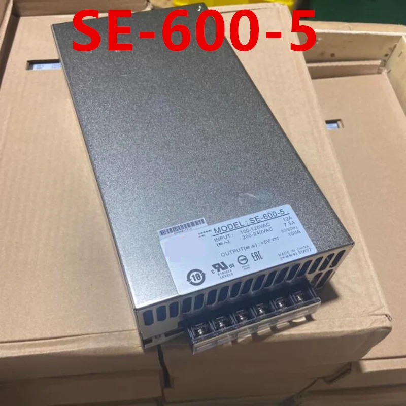 오리지널 전원공급장치 SE-600 SE-600-5 5V100A 600W