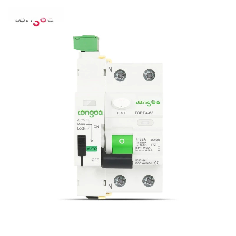 AC 누설 방지 회로차단기 자동 재폐로 2P 230V 6KA 63A