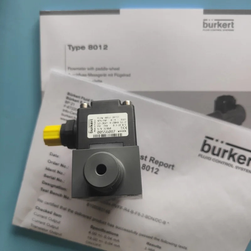 Burkert8012 Bode 온라블로워 유량계 임펠러 유량센서 펄스 4-20ma Bodi