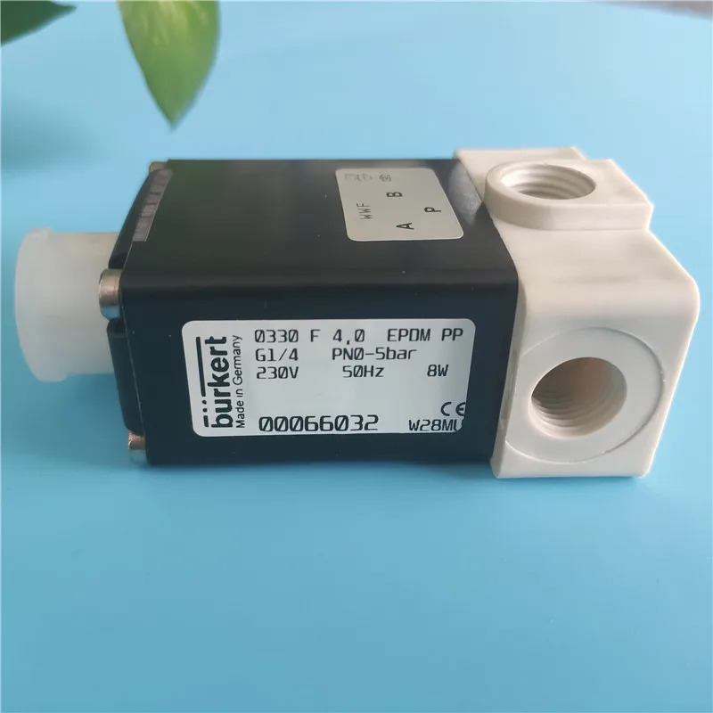 독일 burkert0030 F 4.0 EPDM PP G1/4 230V 00066032 솔레노이드 밸브