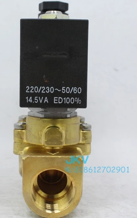 황동 나사 양방향 솔레노이드 밸브 정상 개방 21WA4Z0V130 AC220V