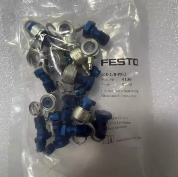 10PCS FESTO 퀵 스크류 커넥터 LCK-1/2-PK-13 4100