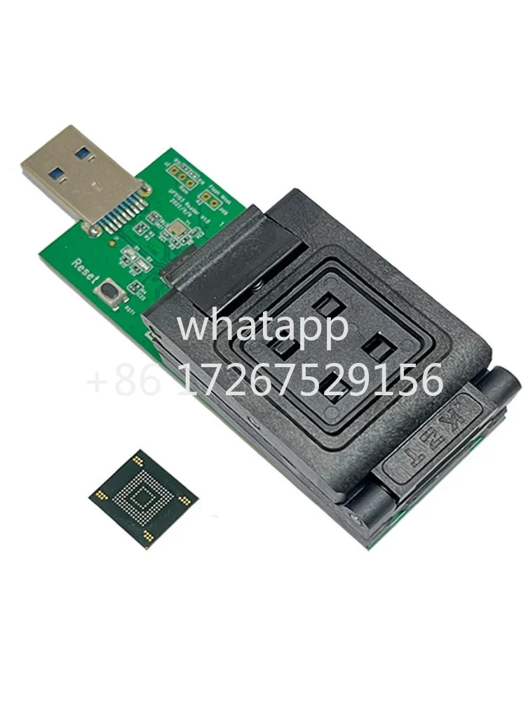 UFS153 - USB3.0 리퍼 스탠드 SM3350 메제어 153 칩 연소 IC 소켓