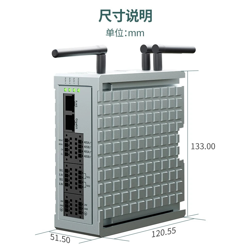 엣지 컴퓨팅 게이트웨이 네트워크 포트-네트워크 포트 직렬 wifi/4G TP-ECG01V4 새 모델 M150