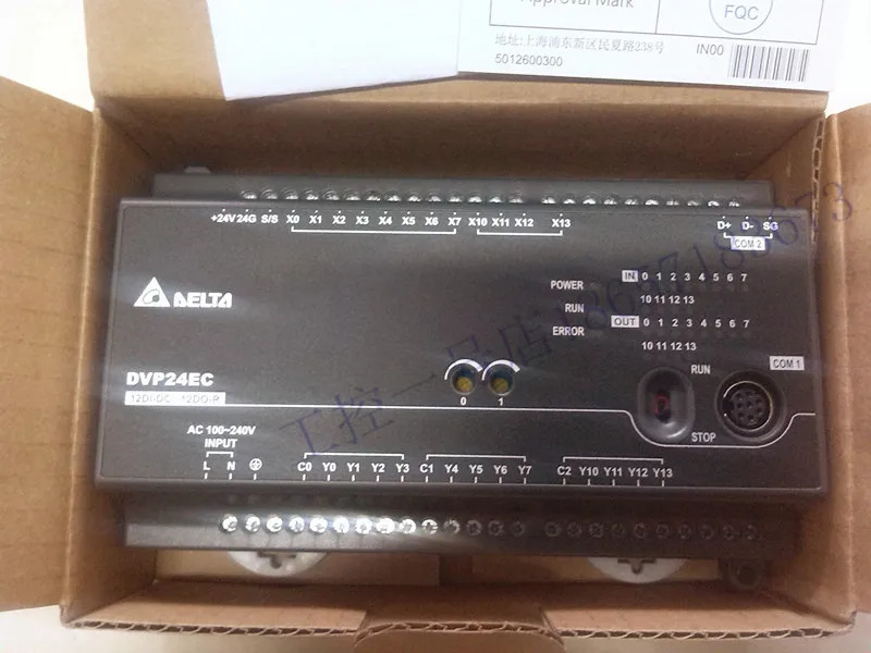 델타 PLC 호스트 DVP60EC00T3 DVP60EC00R3 포장 신
