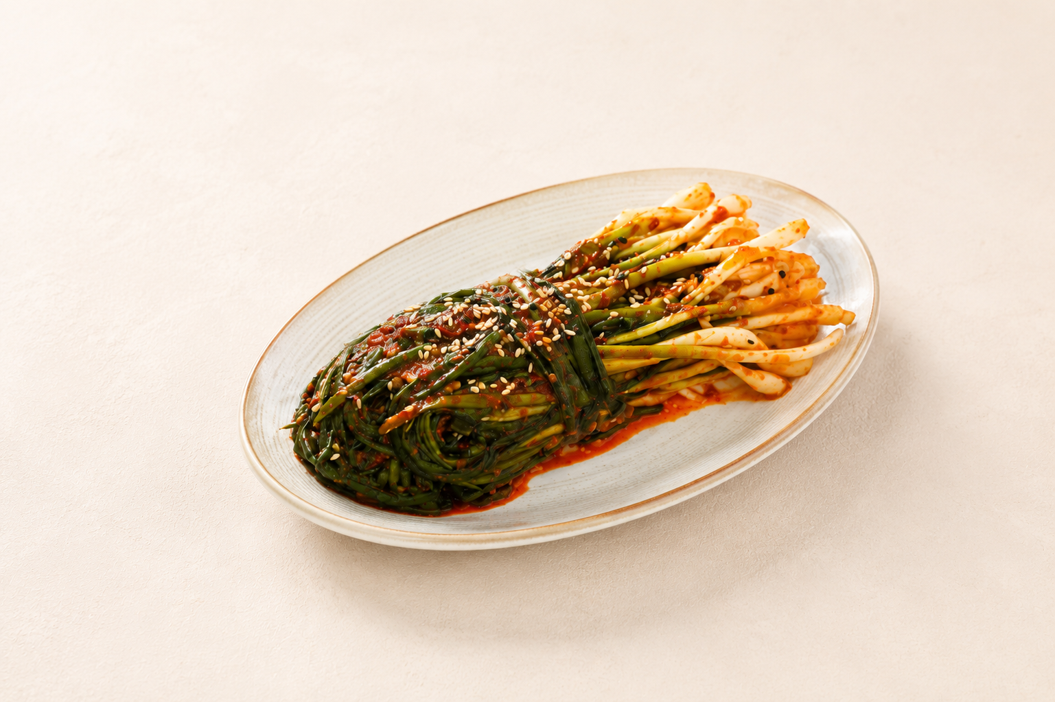 엄마손 (국내산)정든김치-파김치600g - 상품 이미지