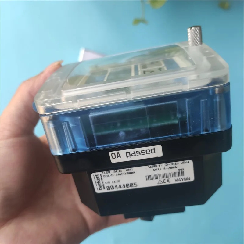 Burkert 8035 SE35 유량계 헤드 00444005 블로워 유량센서