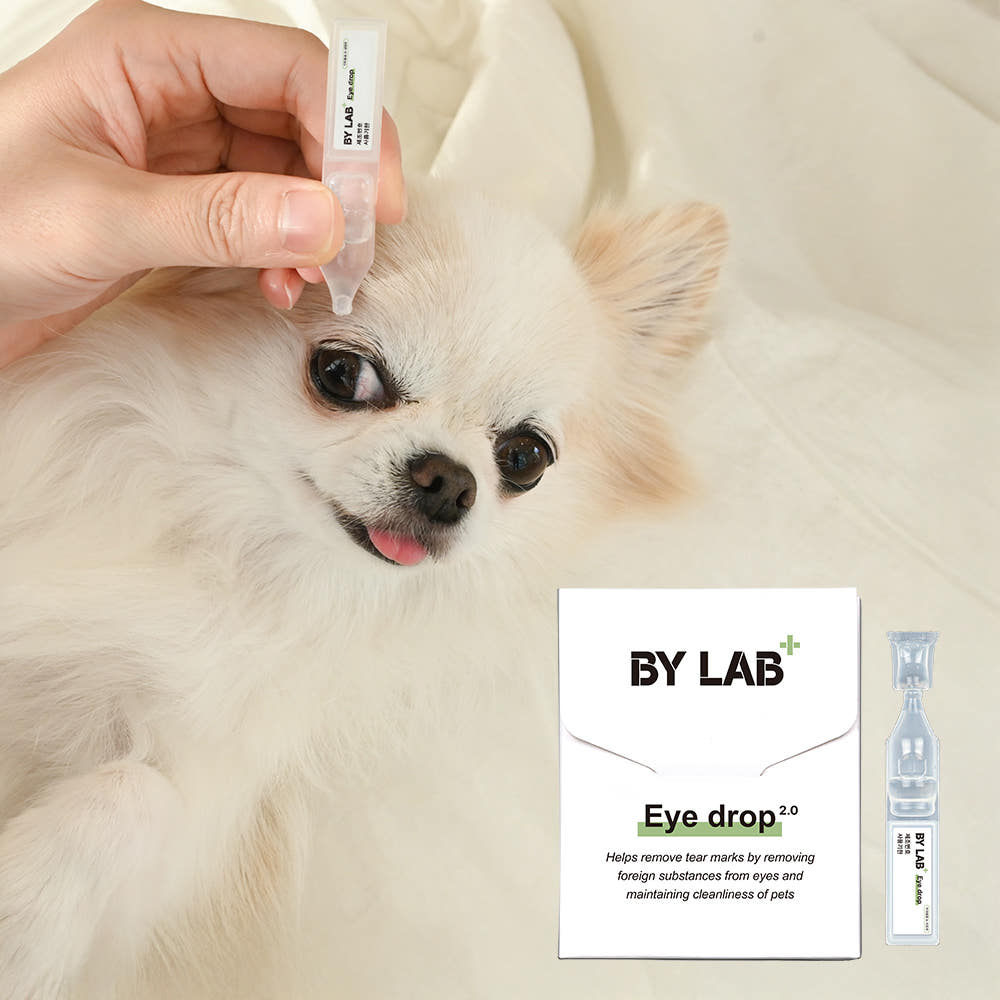 BYLAB 바이랩 강아지 인공 눈물 눈물자국 냄새 눈곱 제거 눈세정제 아이드롭 15ml
