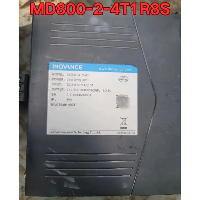 리퍼 MD800-2-4T1R8S 인버터 기능 정상