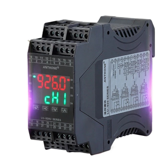 온도 제어 모듈 4개PID Modbus RS485 PLC 다채널 수집