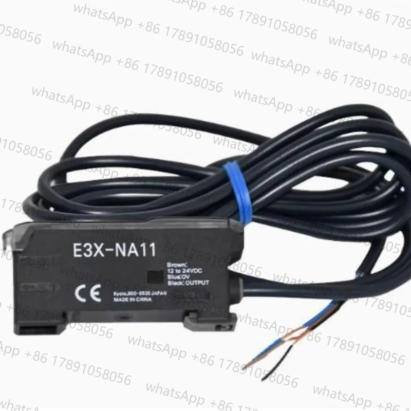 10PCS E3X-NA11 NPN 또는 E3X-NA41 PNP 광섬유 증폭기 센서 광전센서